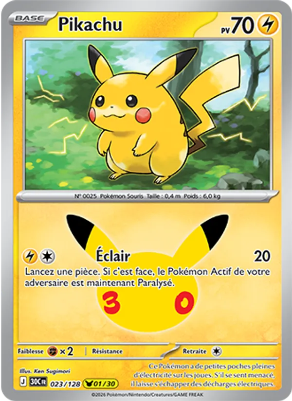 Pikachu, Mint