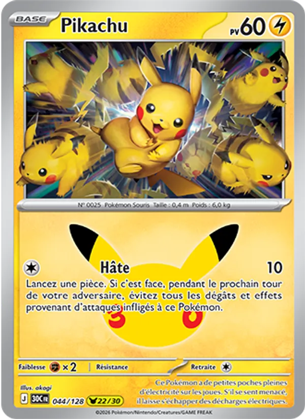 Pikachu, Mint
