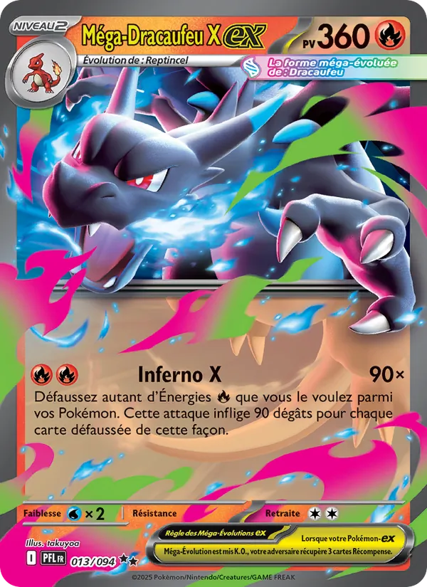 Méga-Dracaufeu X-ex, Mint